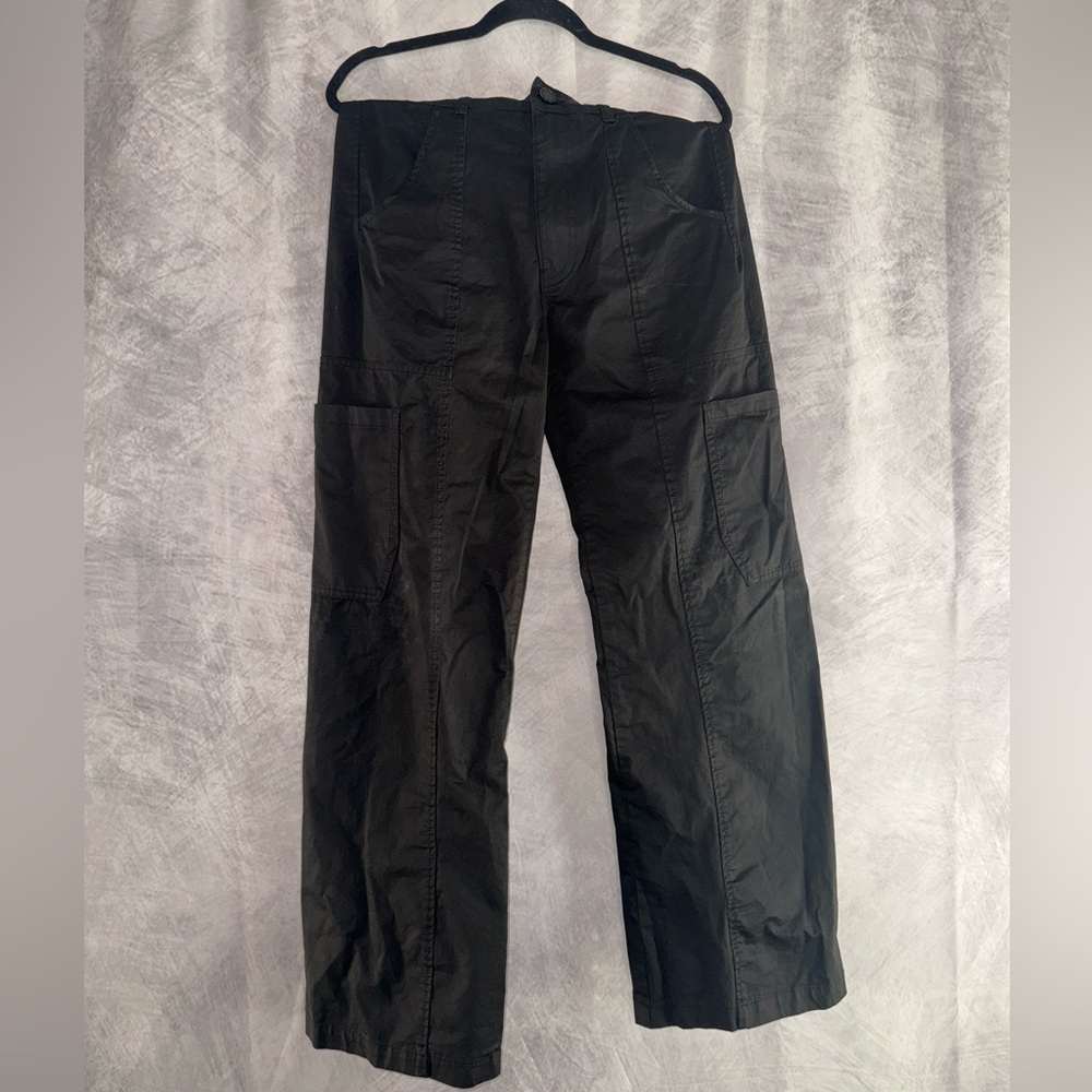 Men's Classic Black Cargo Pants